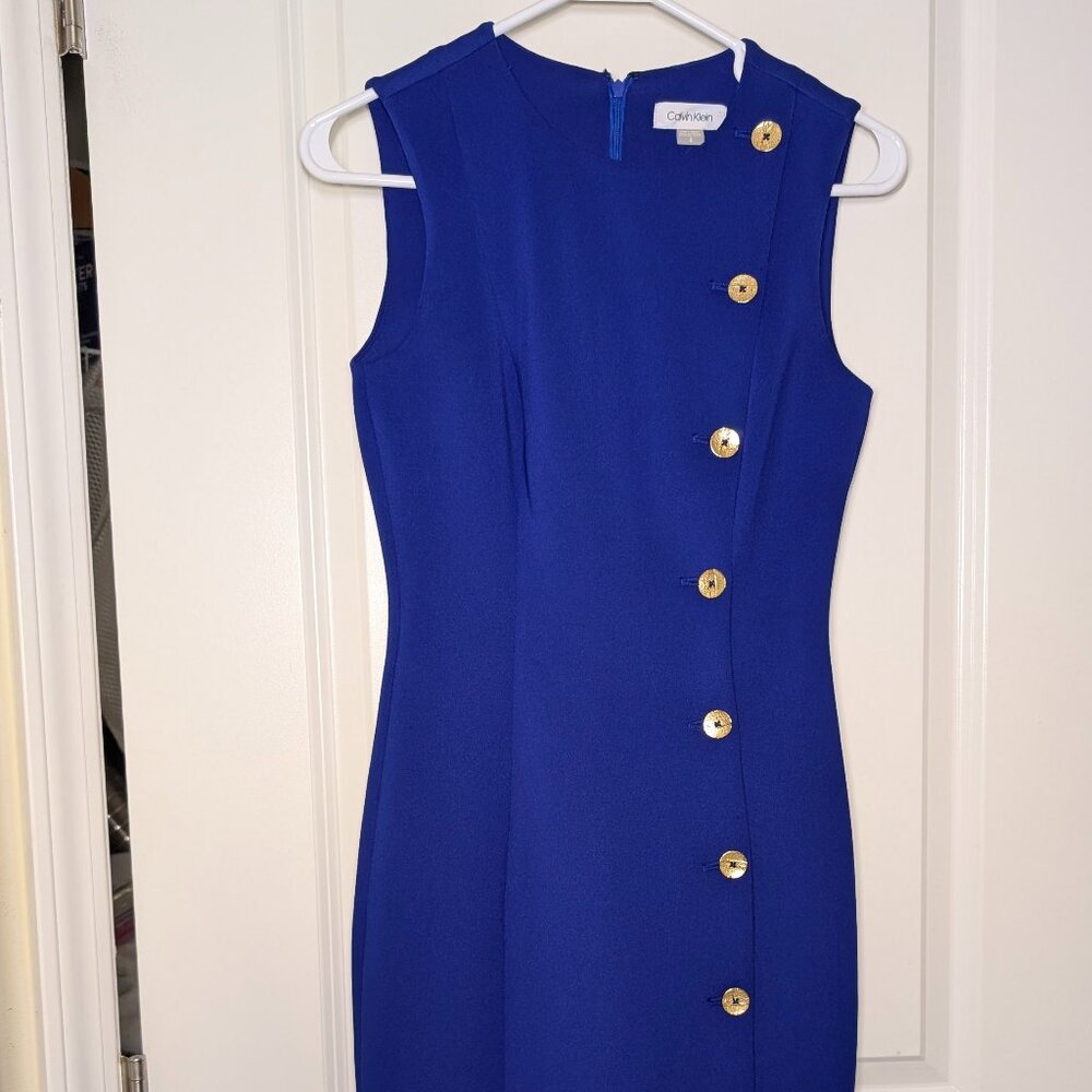 Calvin Klein Sleeveless Sheath Dress